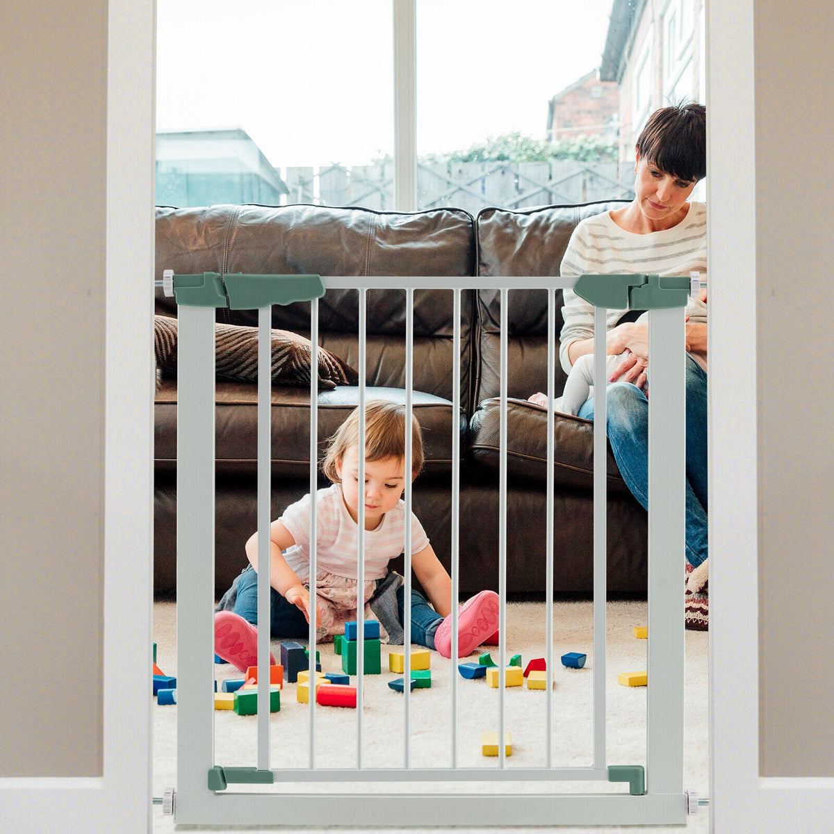 30-32.5 Inch Wide Safety Gate with 30 Inch Scientific Height